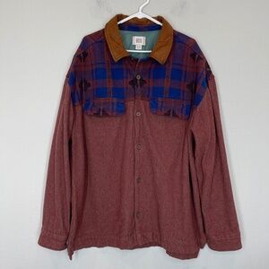 BDG Urban Outfitters Oversized Jacket Shacket Men's XL Aztec Western
